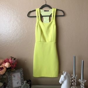 XS Yellow dress